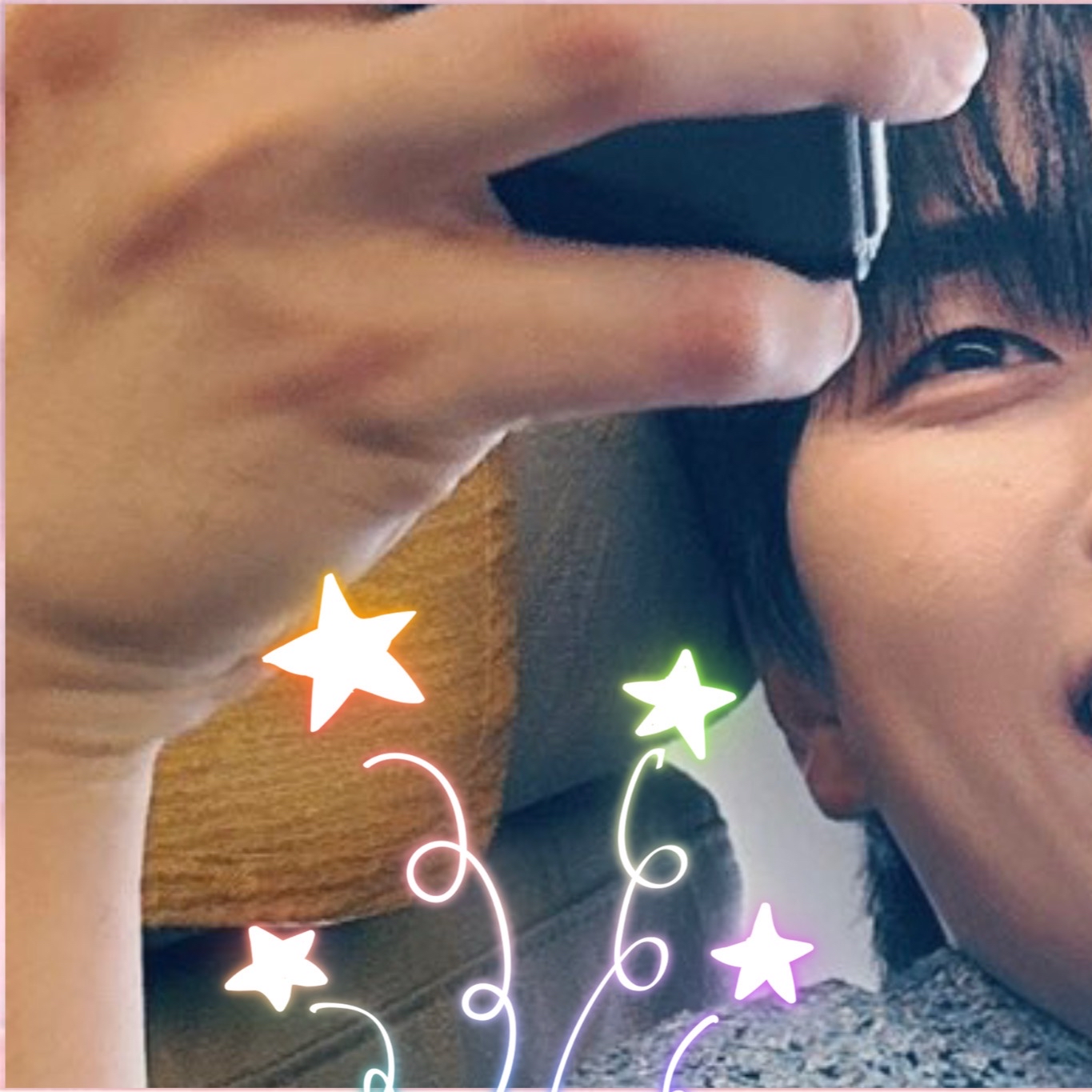 A moment captured by Sandeul (B1A4)'s fan