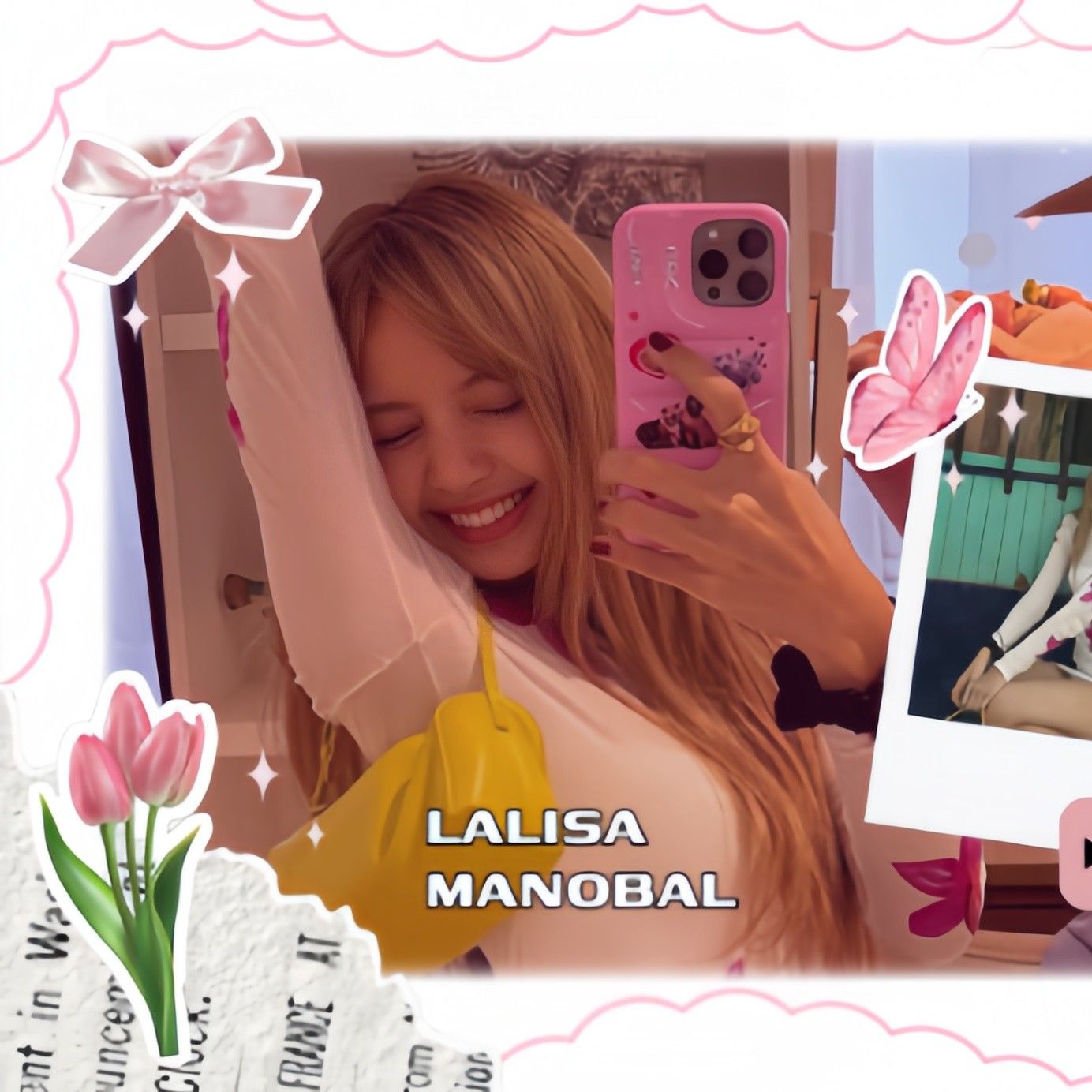 Behind-the-scenes cut of Lisa (BLACKPINK)