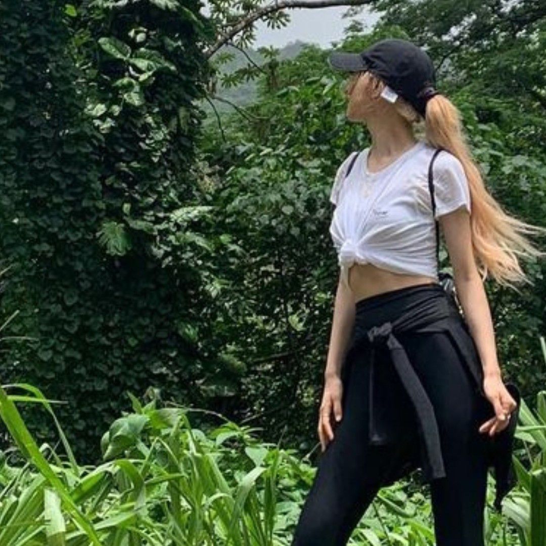 A moment captured by BLACKPINK's fan
