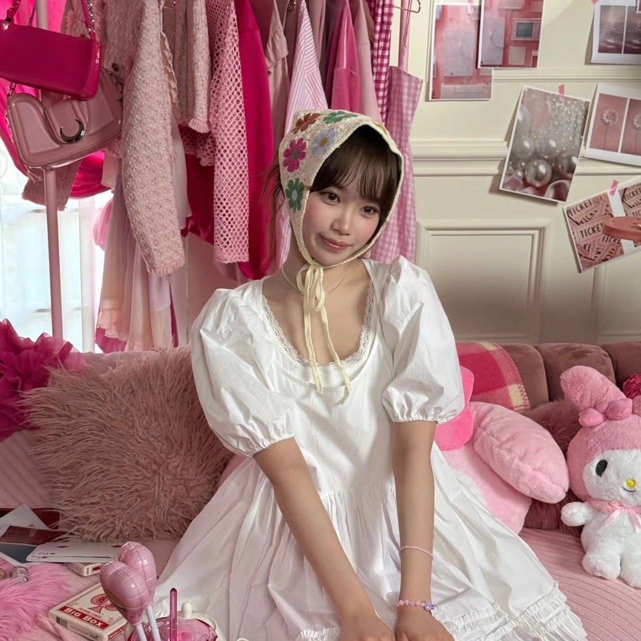 Behind-the-scenes cut of Kim Chaewon (LE SSERAFIM)