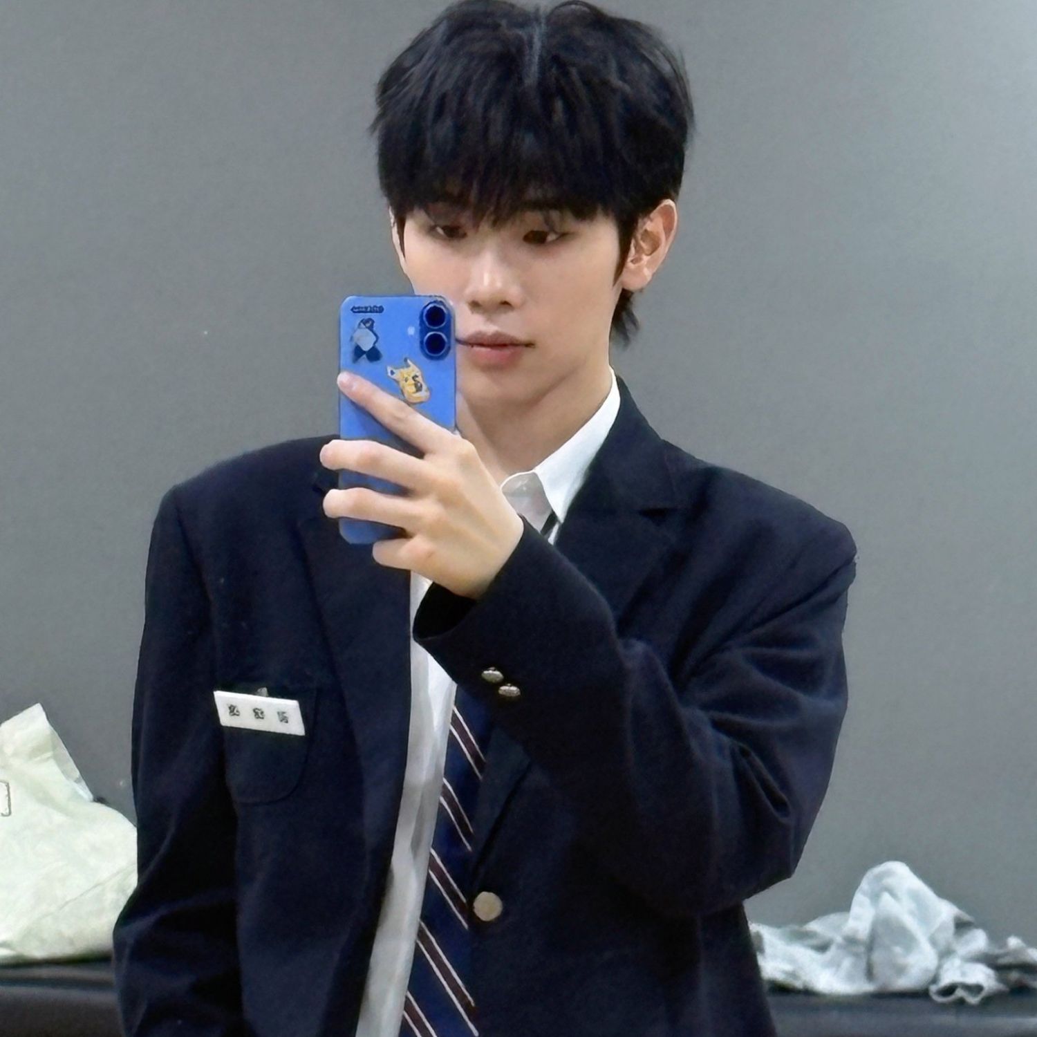 A moment captured by Kim Taerae (ZEROBASEONE)'s fan