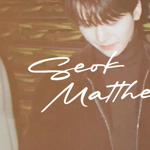 Behind-the-scenes cut of Seok Matthew (ZEROBASEONE)