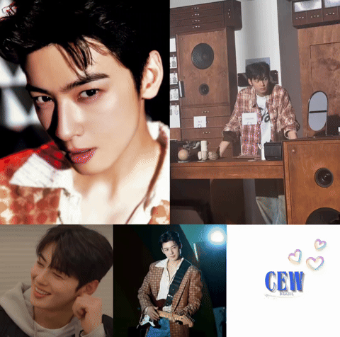 Recent activity shot of Eunwoo (ASTRO)