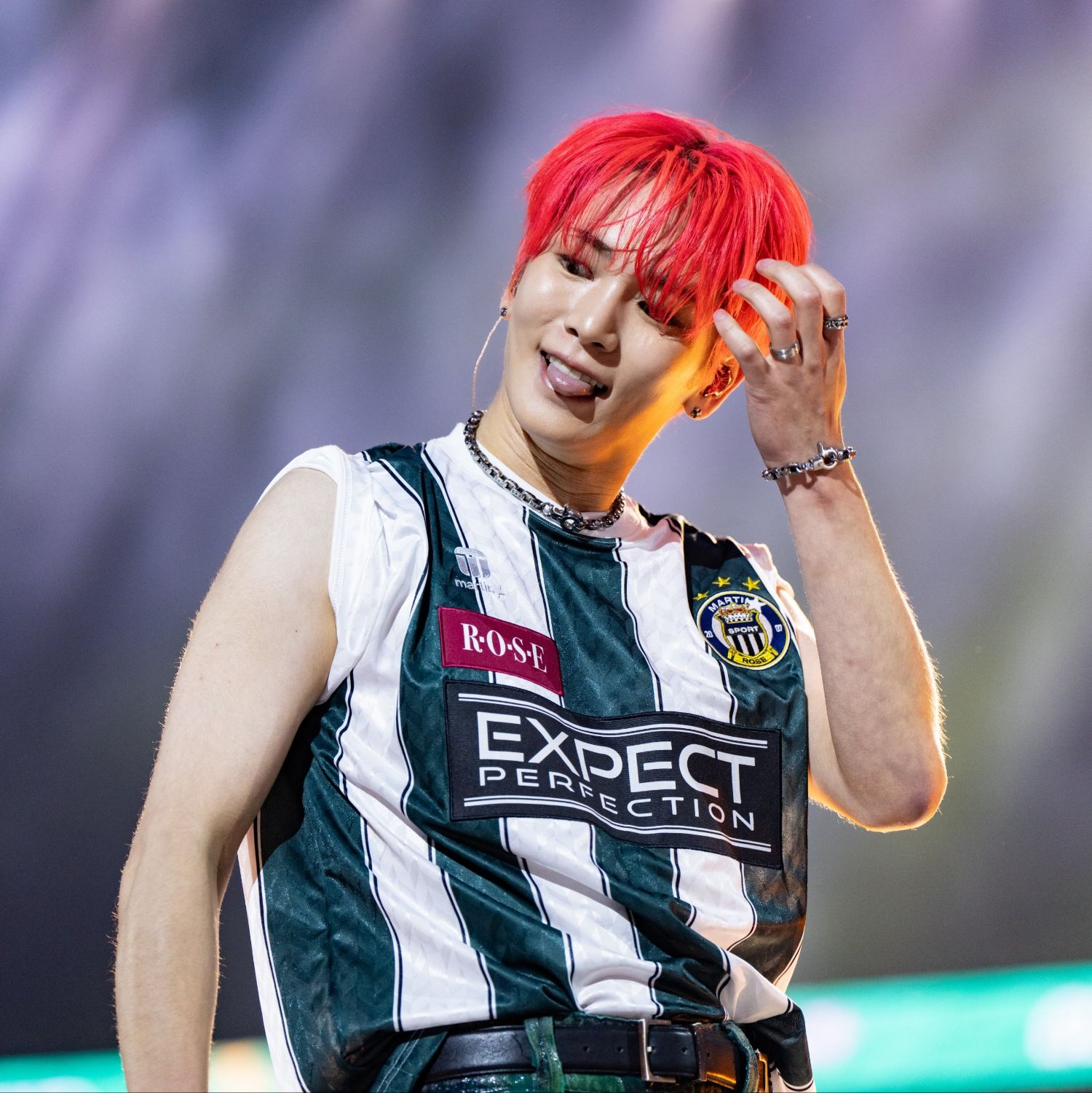 A moment captured by Key (SHINee)'s fan