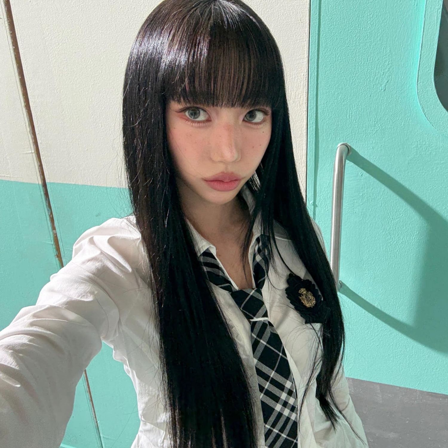 A moment captured by SECRET NUMBER's fan