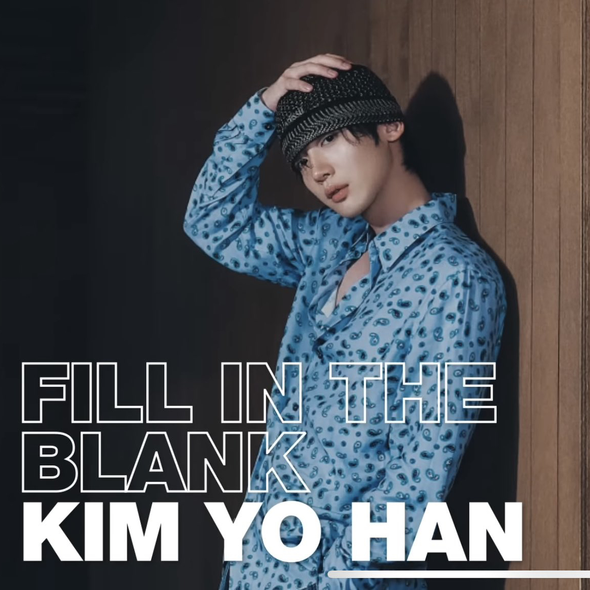 A moment captured by Kim Yohan (WEi)'s fan
