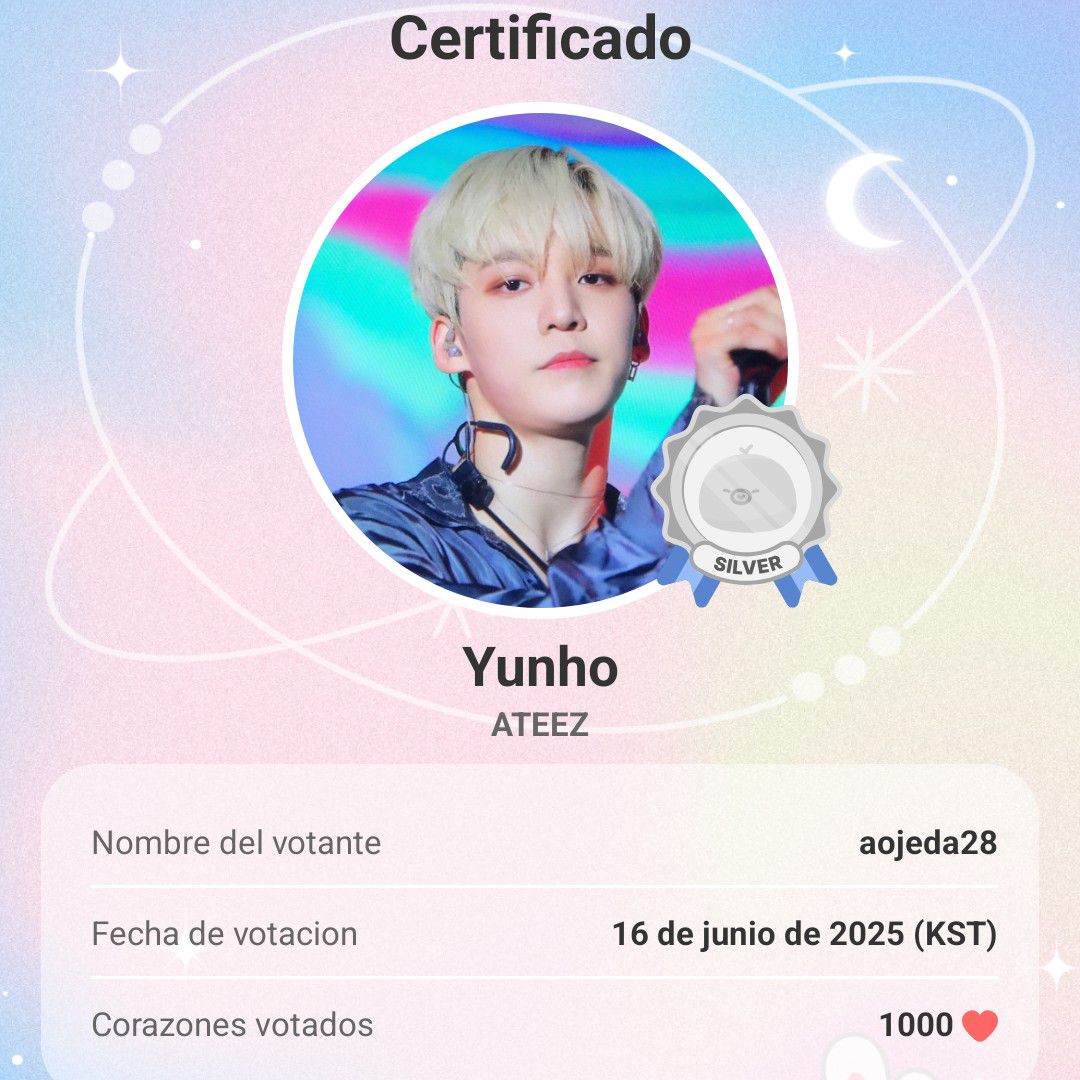 Latest photo of Yunho (ATEEZ)