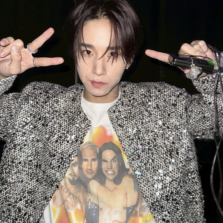 Recent activity shot of Sato Keigo (JO1)