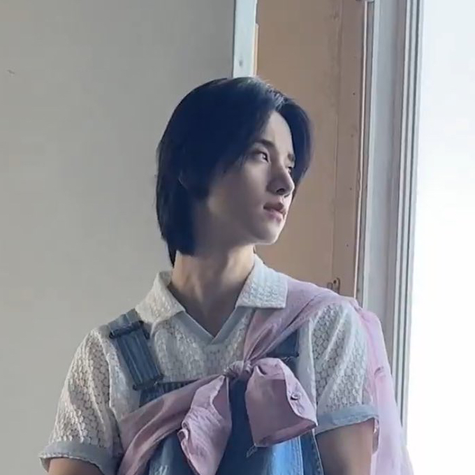 Recent activity shot of Sato Keigo (JO1)