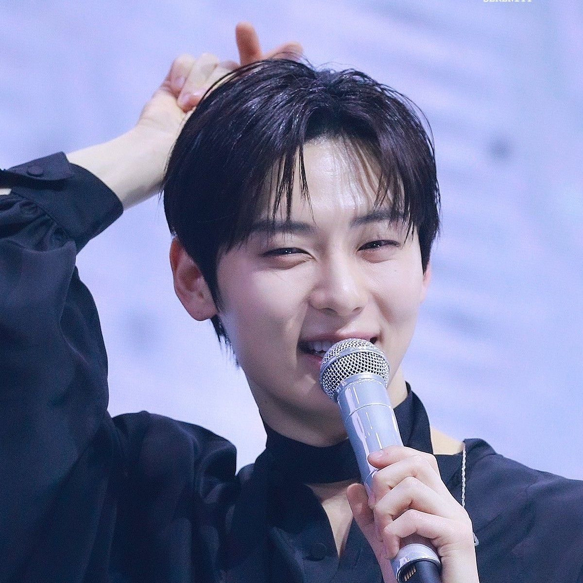 Recent activity shot of Hwang Minhyun