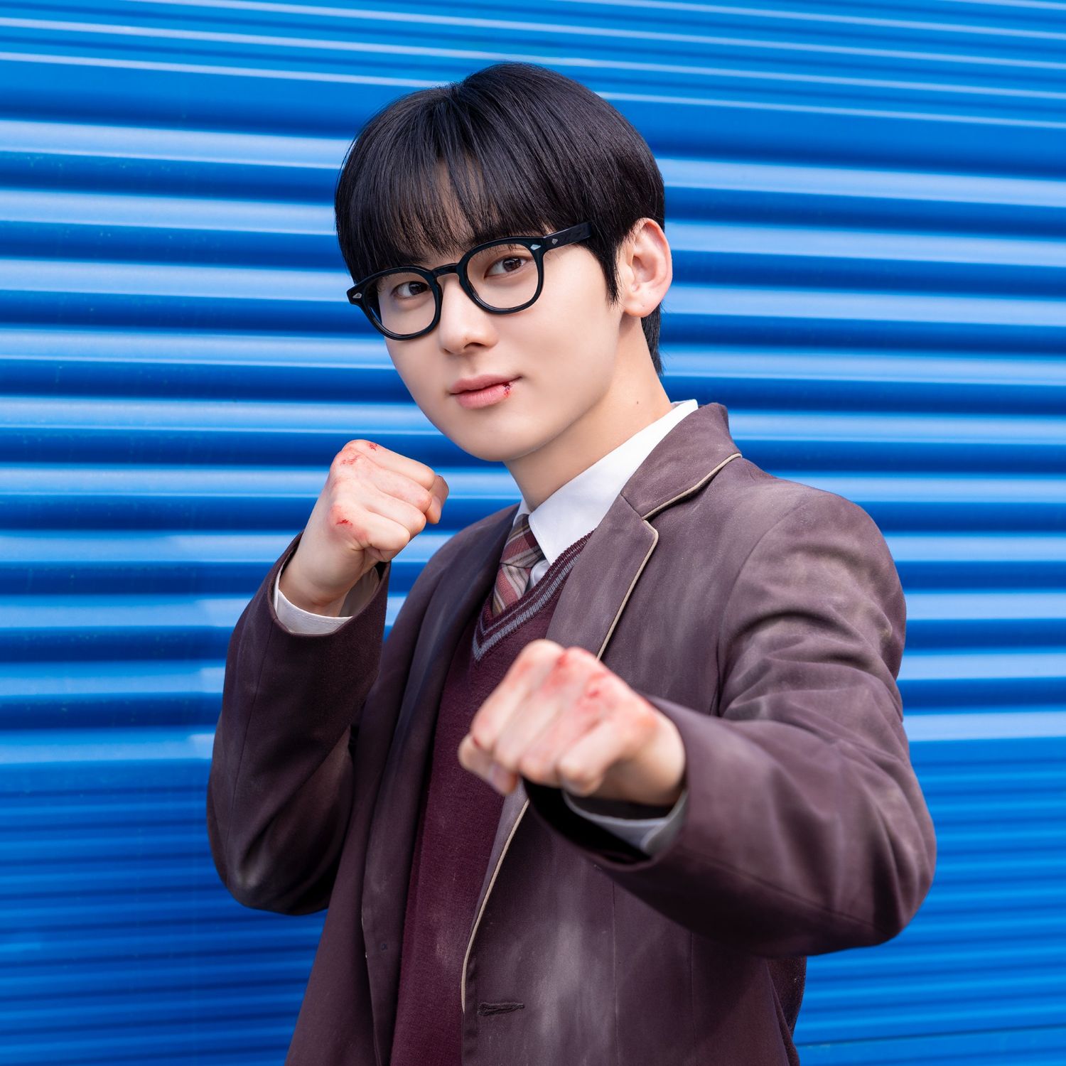 A moment captured by Hwang Minhyun's fan