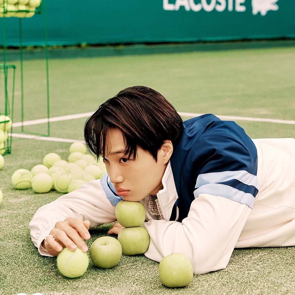 Recent activity shot of Kai (EXO)