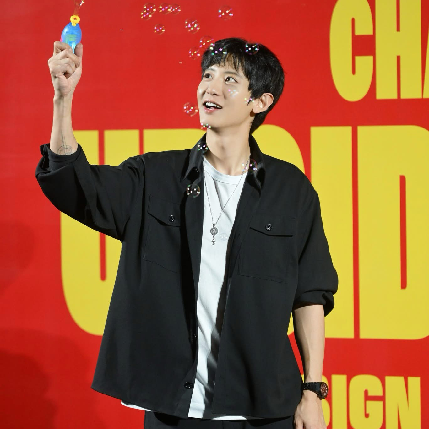 燦烈 (EXO)粉絲拍下的瞬間