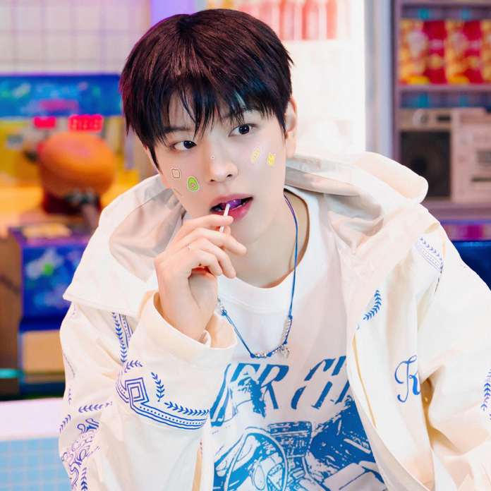 Recent activity shot of Seungmin (Stray Kids)