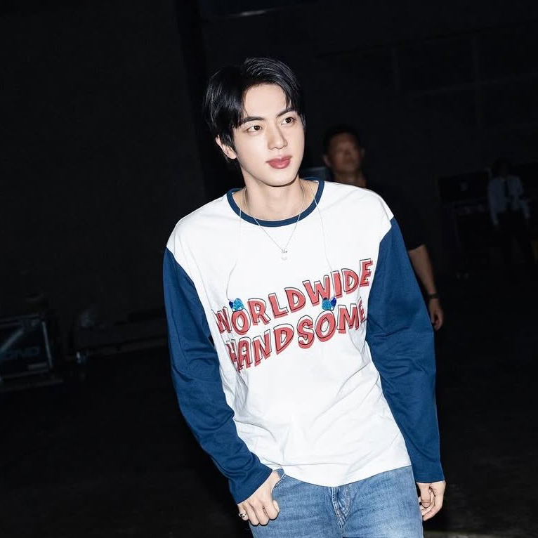 Latest photo of Jin (BTS)