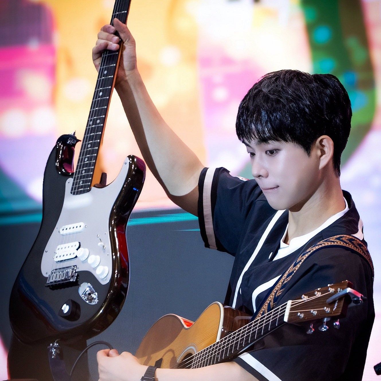 A moment captured by Choi Sangyeop (LUCY)'s fan