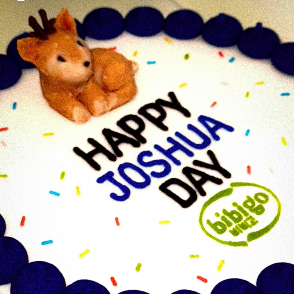 A moment captured by Joshua (SEVENTEEN)'s fan