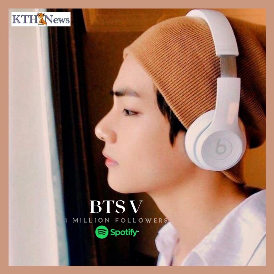 A moment captured by V (BTS)'s fan