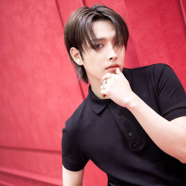 A moment captured by Hongjoong (ATEEZ)'s fan