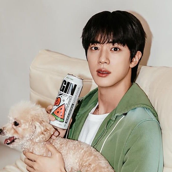 A moment captured by Jin (BTS)'s fan