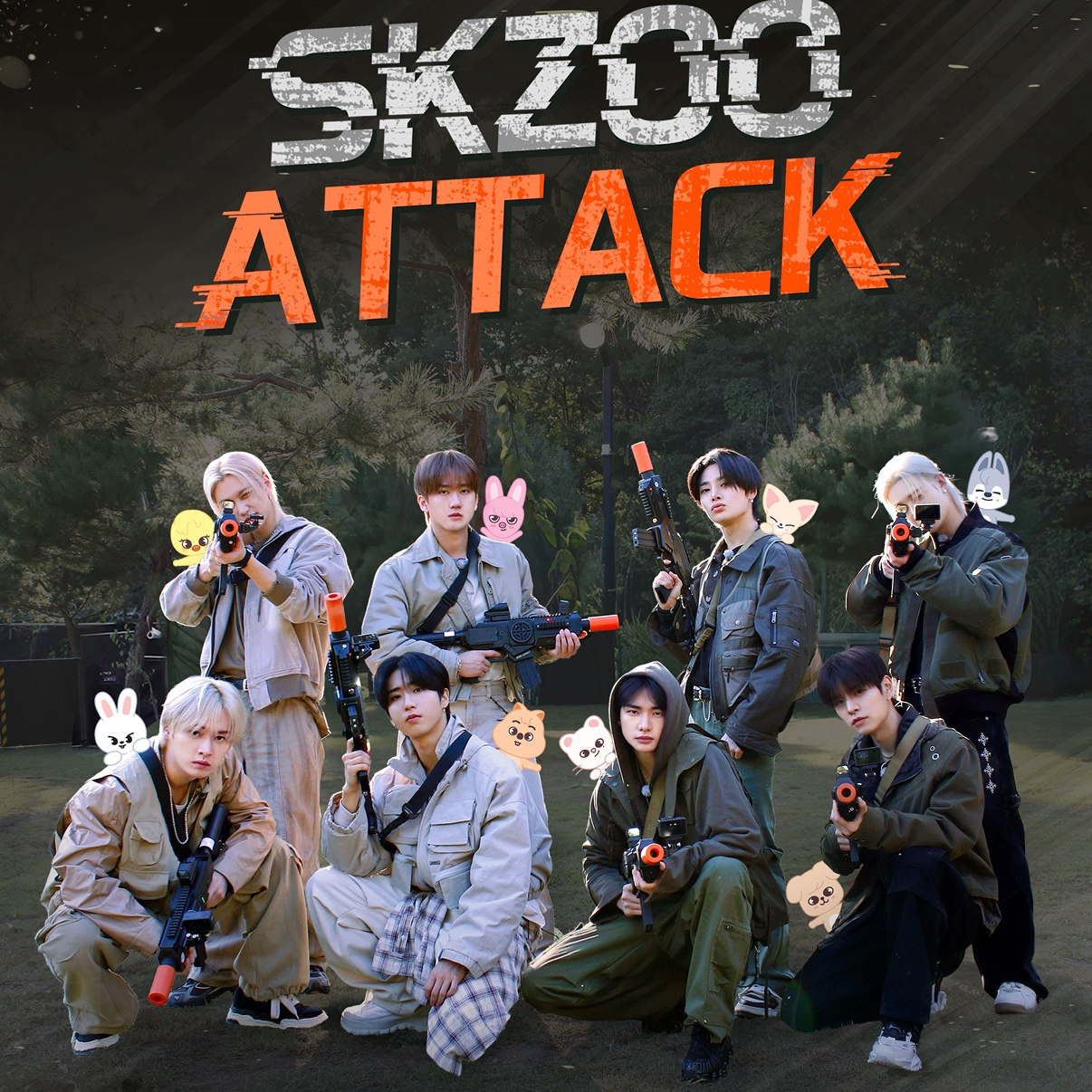 Stray Kids의 비하인드 컷