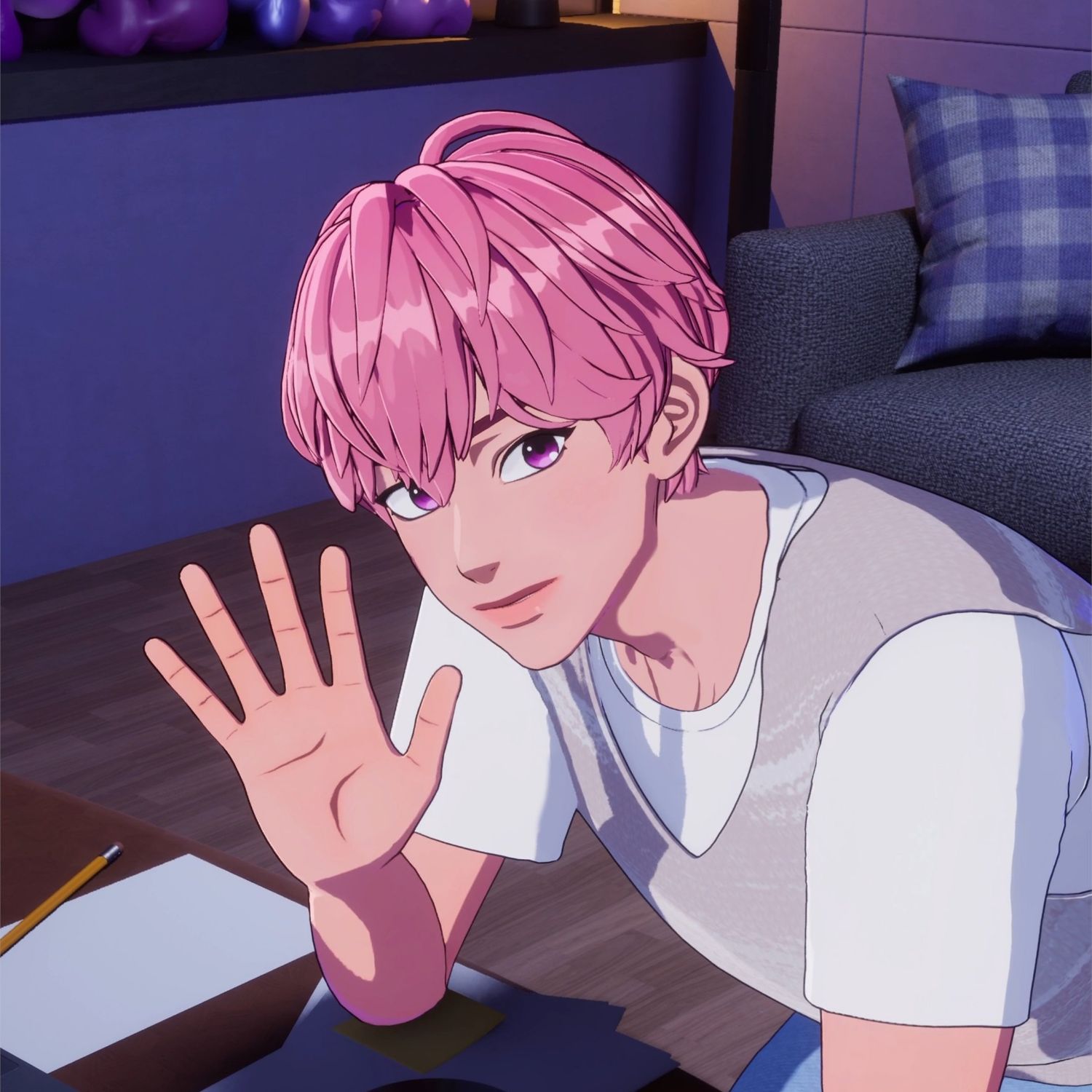 밤비 (플레이브)의 비하인드 컷