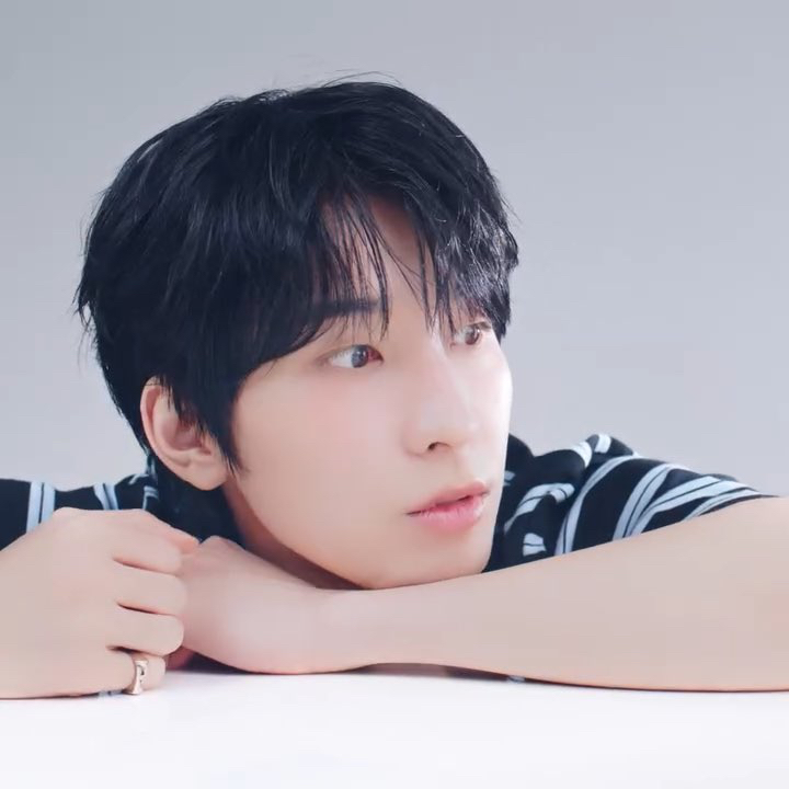 A moment captured by Wonwoo (SEVENTEEN)'s fan