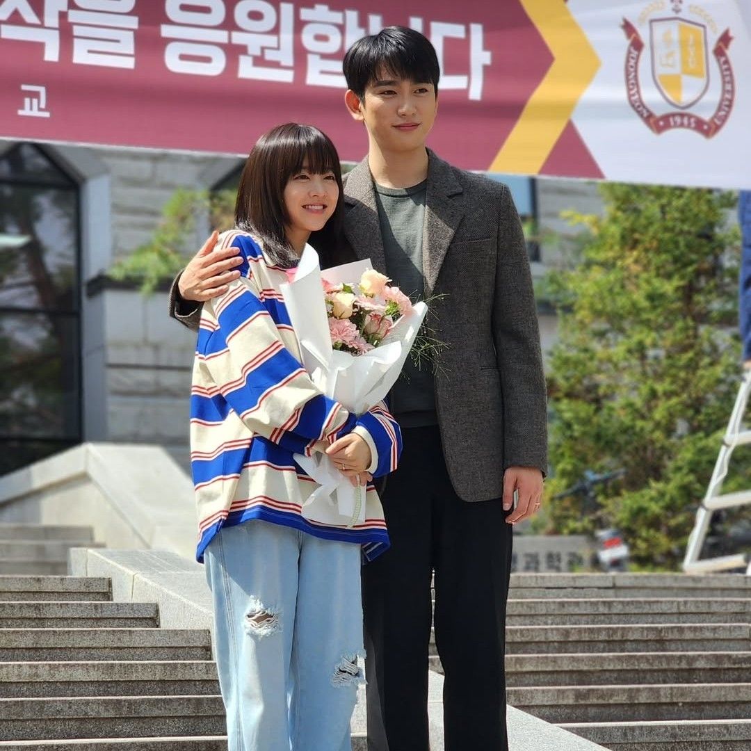 Recent activity shot of Jinyoung (GOT7)