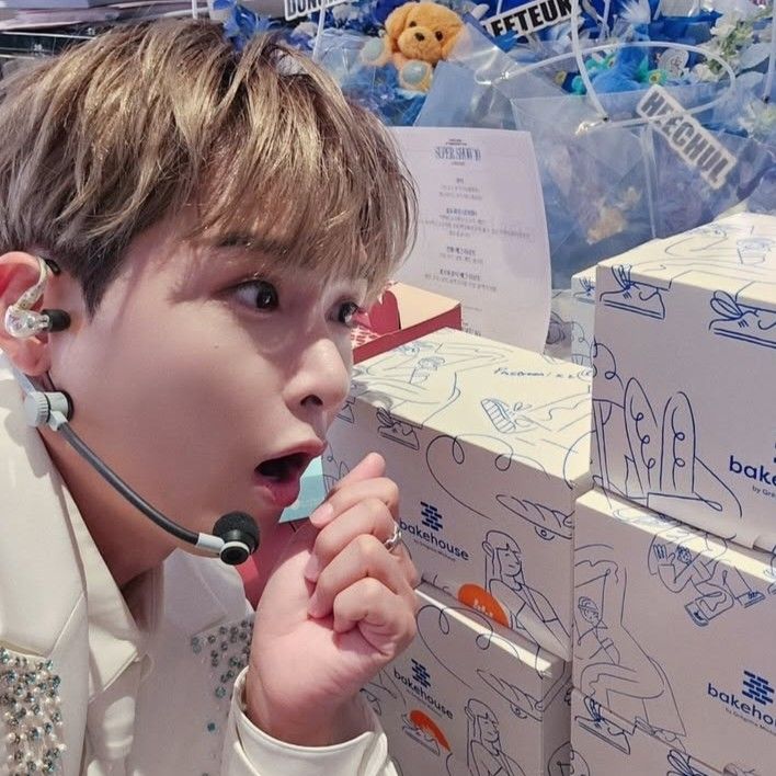Behind-the-scenes cut of Ryeowook (Super Junior)