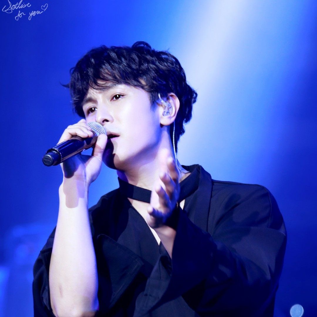 Recent activity shot of Kim Dongwan (SHINHWA)