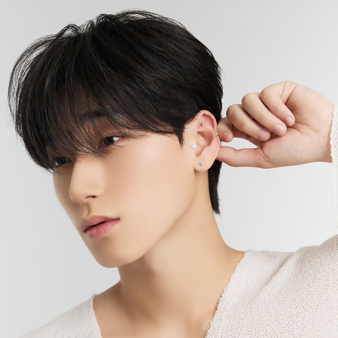 A moment captured by San (ATEEZ)'s fan