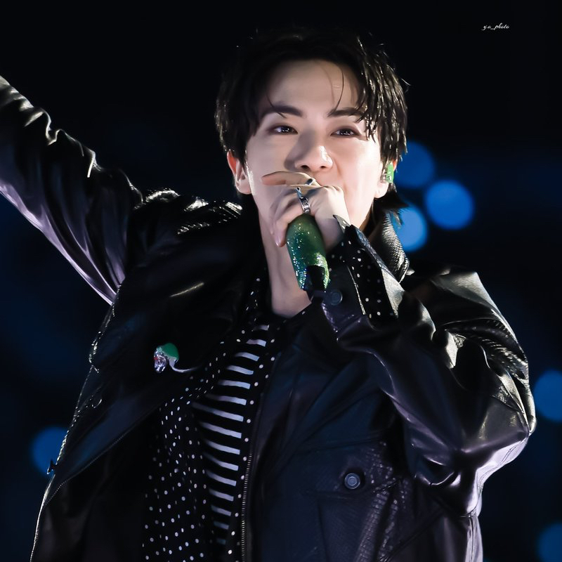 Momen yang diabadikan oleh penggemar Jin (BTS)