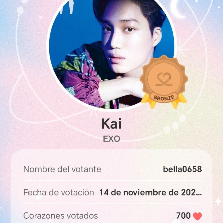 Latest photo of Kai (EXO)