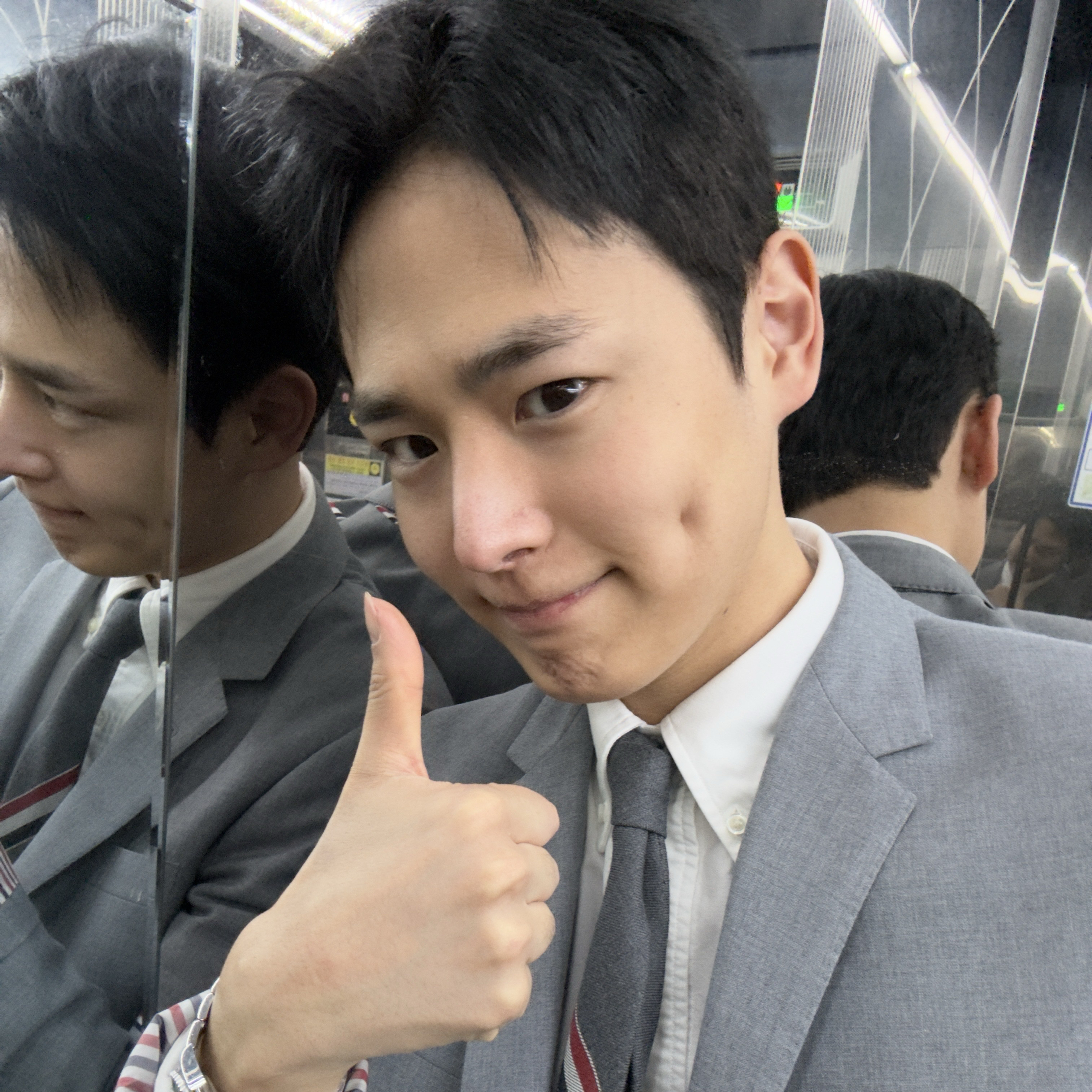 A moment captured by Choi Byungchan's fan