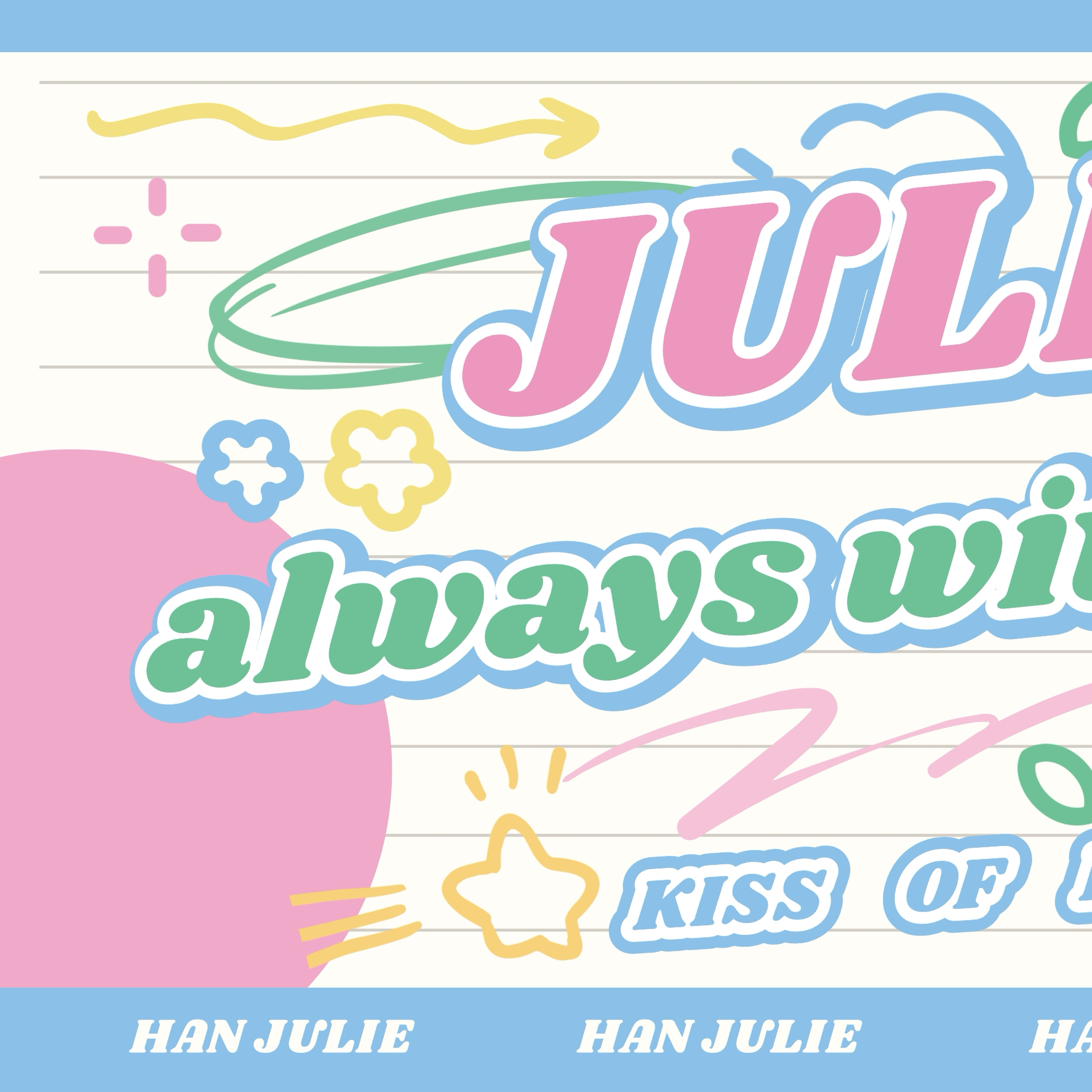 Behind-the-scenes cut of Julie (KISS OF LIFE)