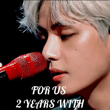 A moment captured by V (BTS)'s fan