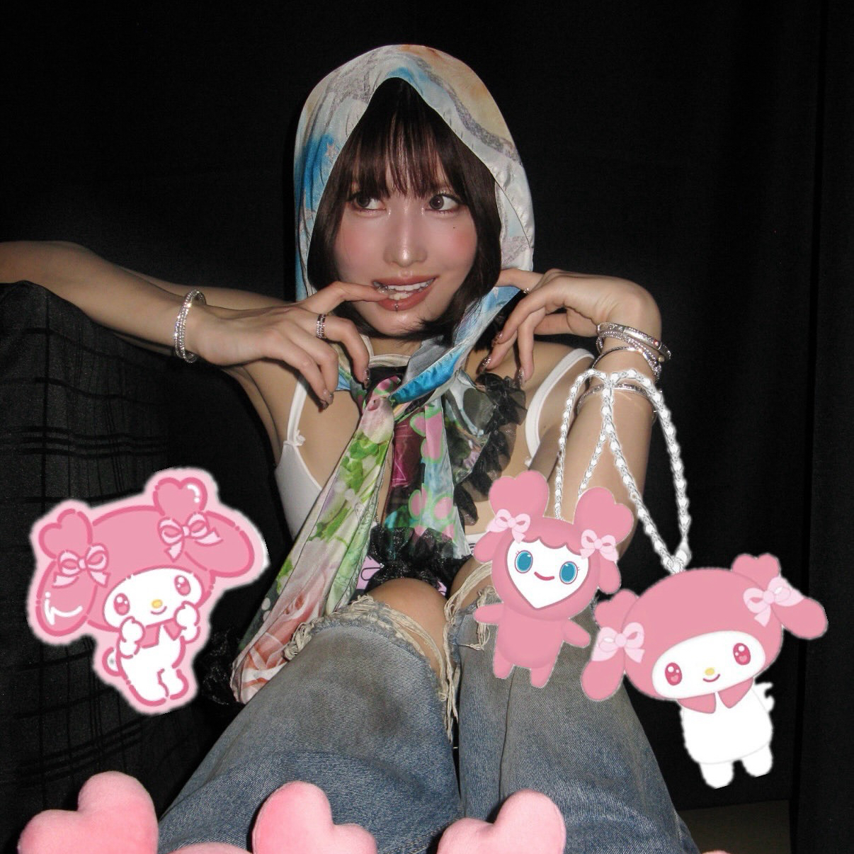 Momen yang diabadikan oleh penggemar Momo (TWICE)