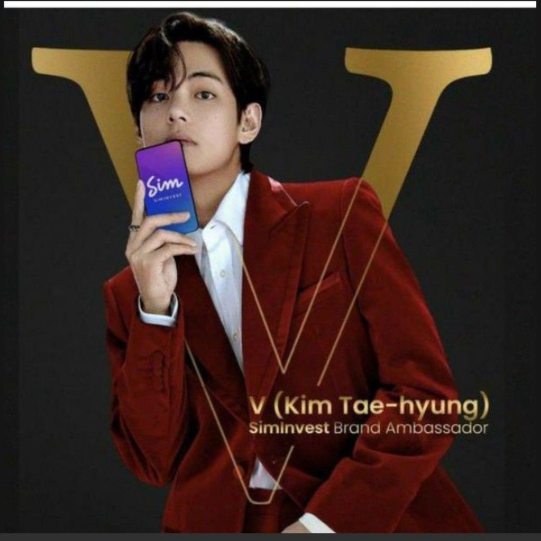 A moment captured by V (BTS)'s fan