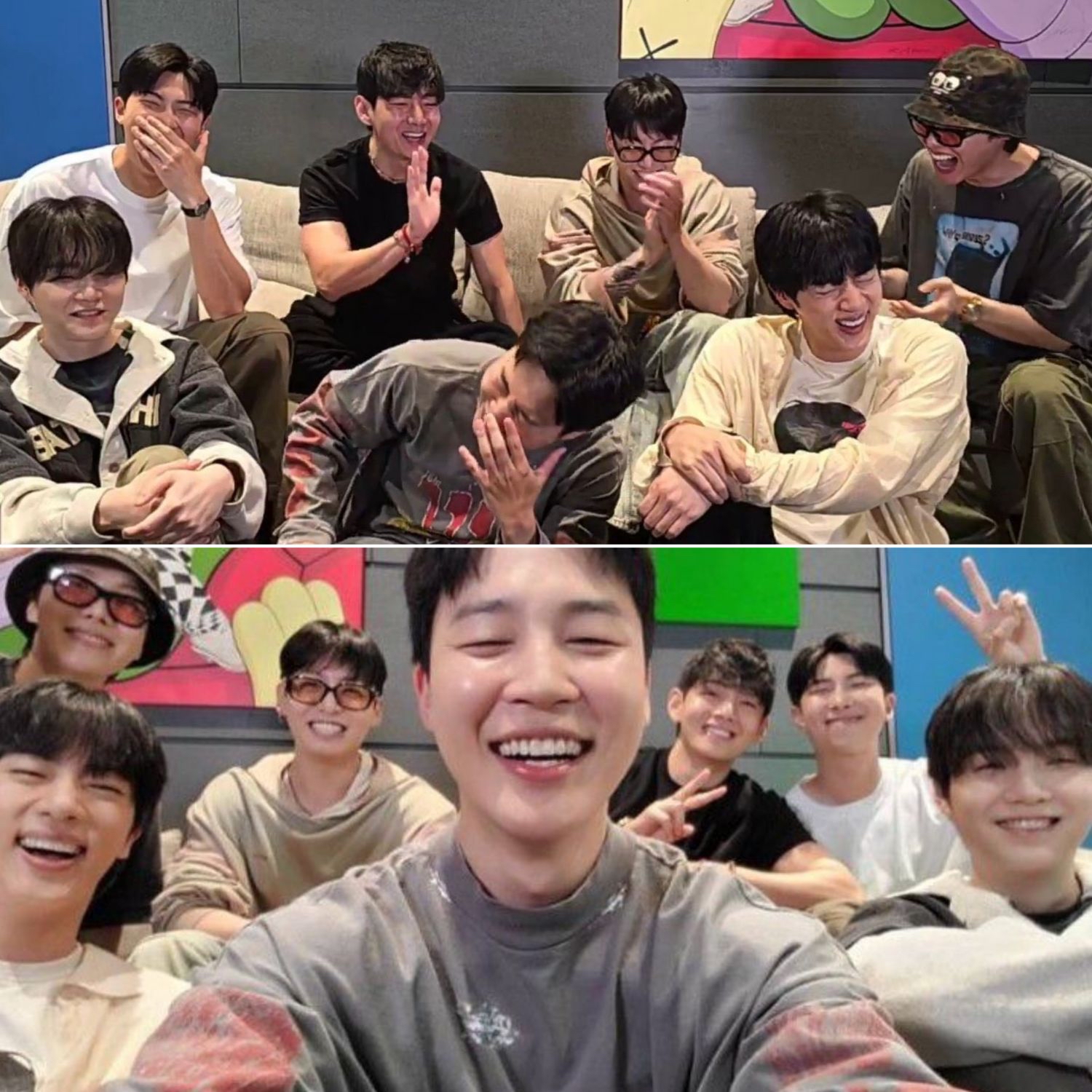 Momen yang diabadikan oleh penggemar BTS