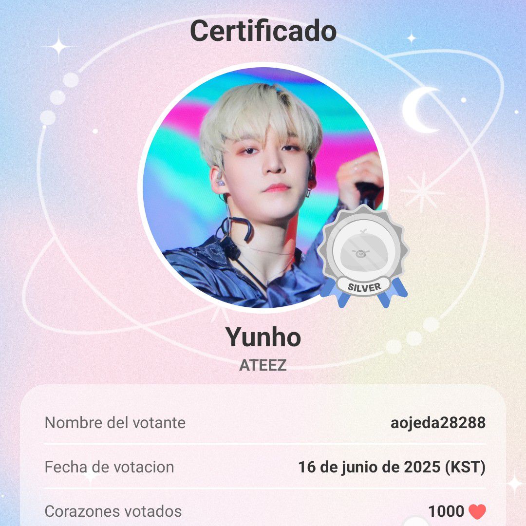 Latest photo of Yunho (ATEEZ)