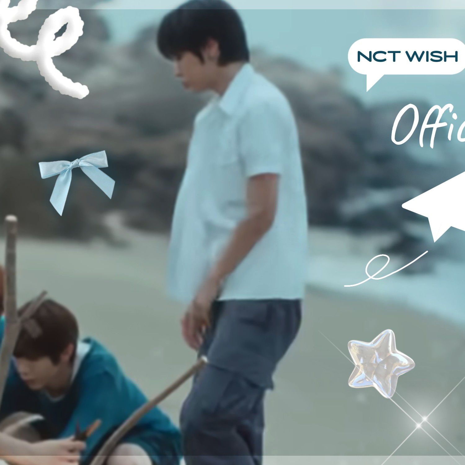 A moment captured by NCT WISH's fan