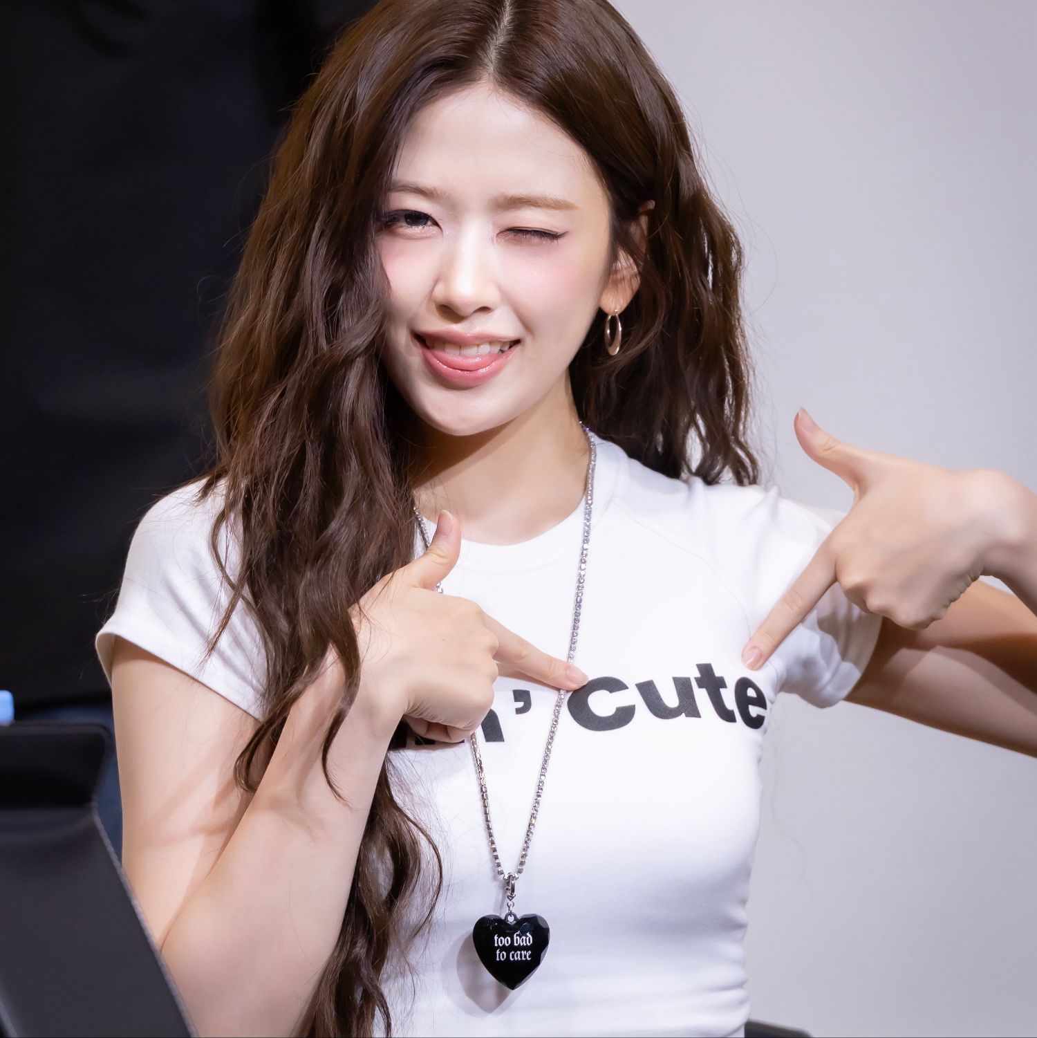 Behind-the-scenes cut of An Yujin (IVE)
