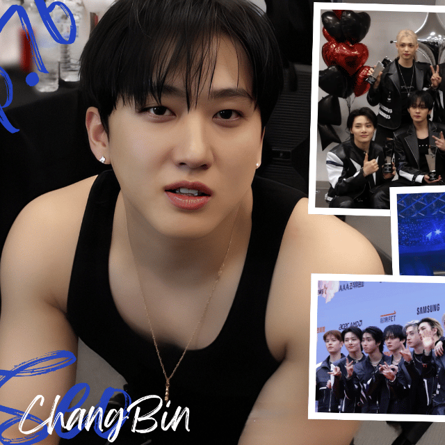 Behind-the-scenes cut of Changbin (Stray Kids)