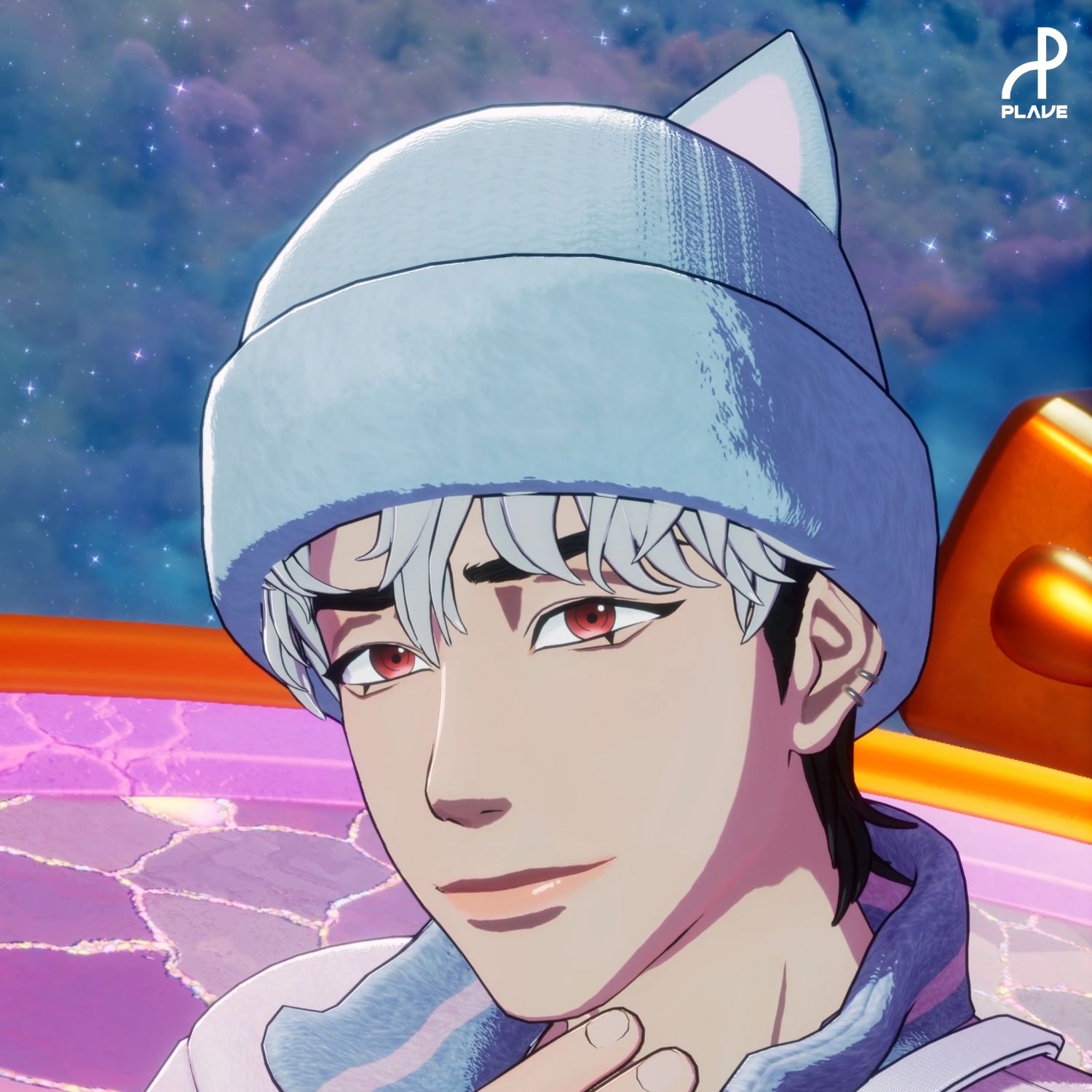 Recent activity shot of Eunho (PLAVE)