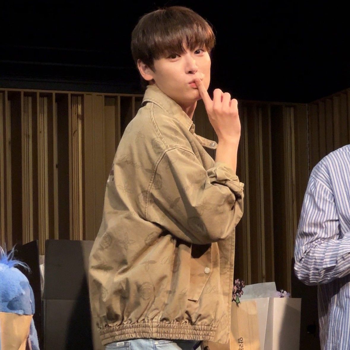 A moment captured by SF9's fan
