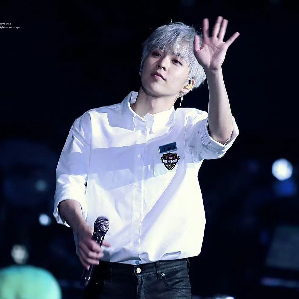 Recent activity shot of Xiumin (EXO)