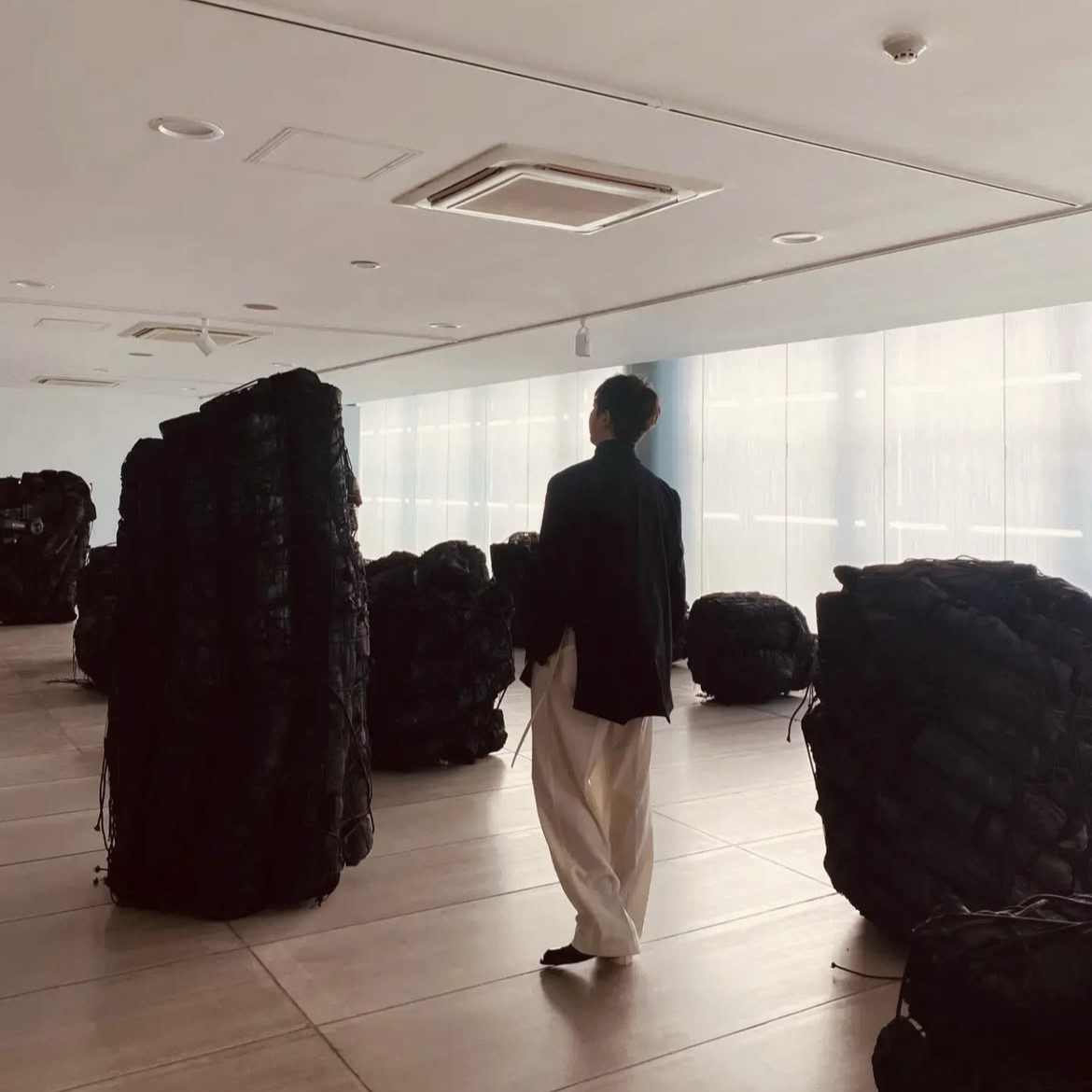 A moment captured by RM (BTS)'s fan