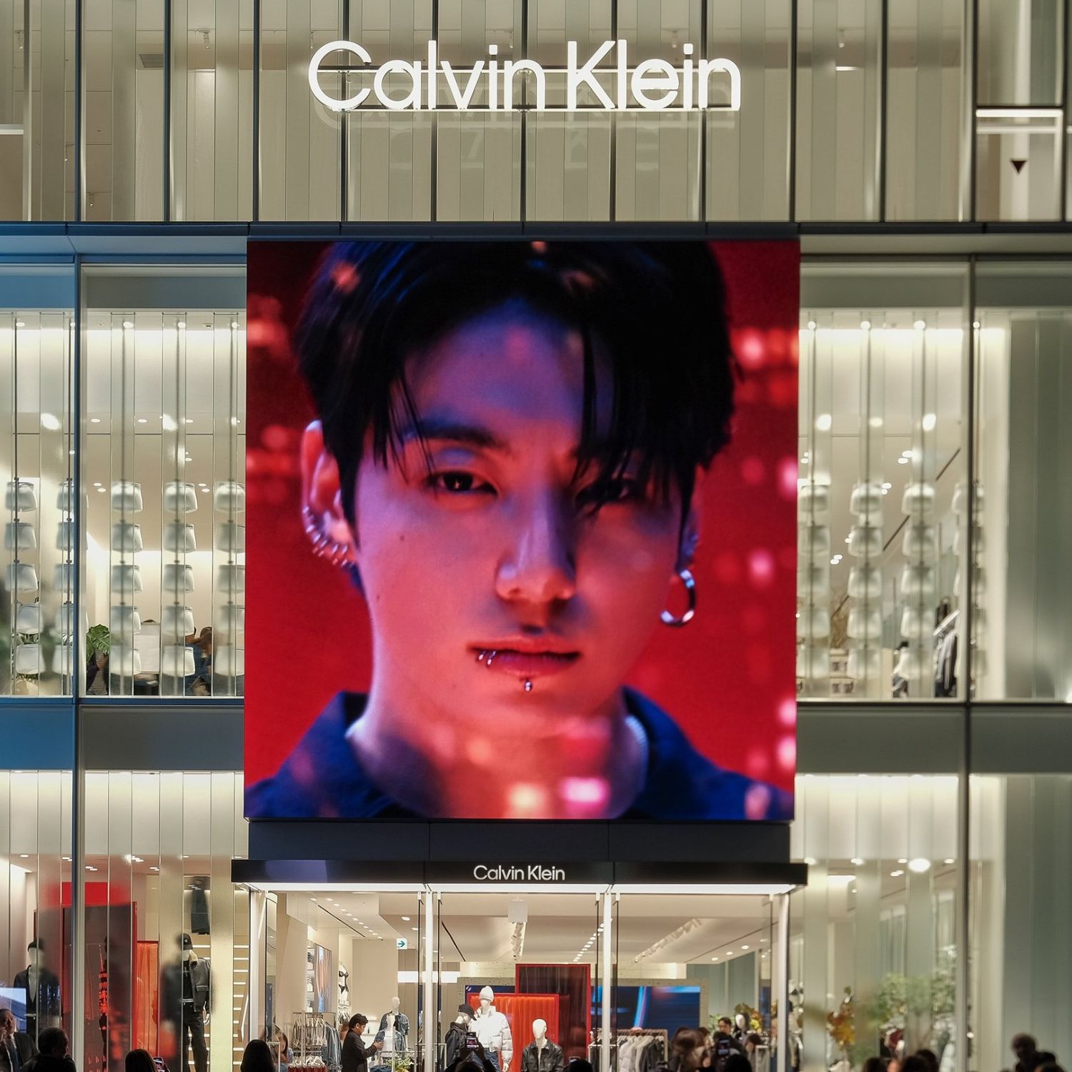 A moment captured by Jungkook (BTS)'s fan