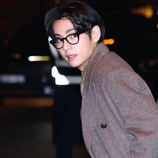 V (防弹少年团)粉丝拍下的瞬间