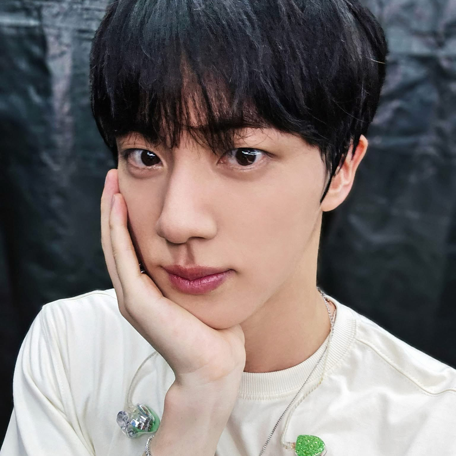 Recent activity shot of Jin (BTS)
